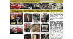 Desktop Screenshot of hotrodleather.com